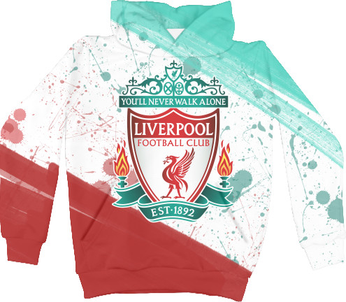 Unisex Hoodie 3D - LIVERPOOL / Ливерпуль 2 - Mfest