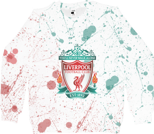 Women's Sweatshirt 3D - LIVERPOOL / Ливерпуль - Mfest