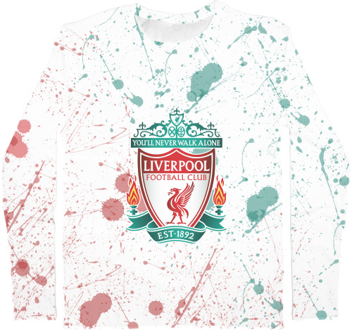 Kids' Longsleeve Shirt 3D - LIVERPOOL / Ливерпуль - Mfest