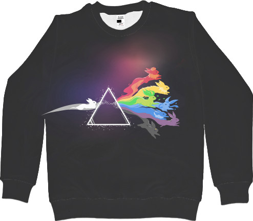 Women's Sweatshirt 3D - pink floyd, pokemon - Mfest