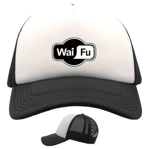 Kids' Trucker Cap - wai fu - Mfest