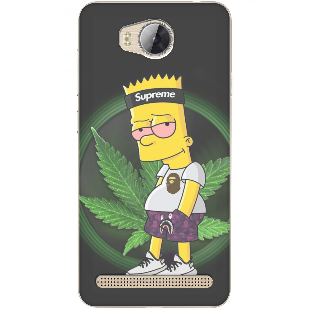 Чехол Huawei - supreme bart simpson - Mfest