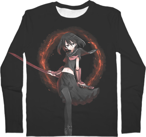 Men's Longsleeve Shirt 3D - Akame Ga Kill 2 - Mfest