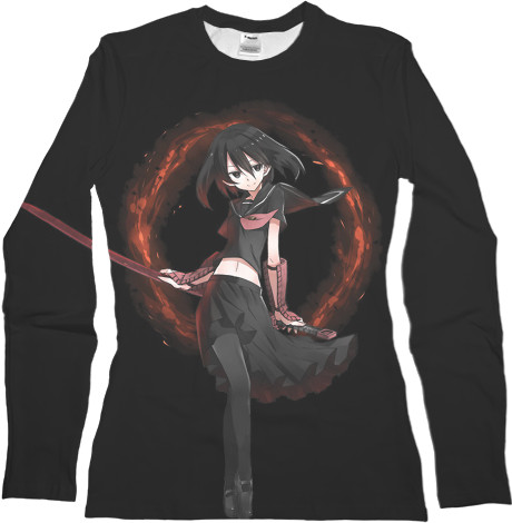 Women's Longsleeve Shirt 3D - Akame Ga Kill 2 - Mfest