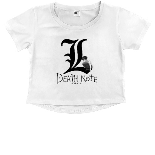 Death Note - Kids' Premium Cropped T-Shirt - Death Note - Mfest