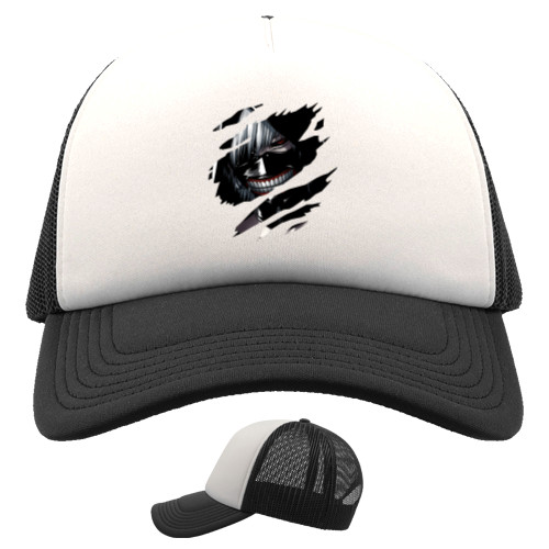 Trucker Cap - tokyo ghoul art - Mfest