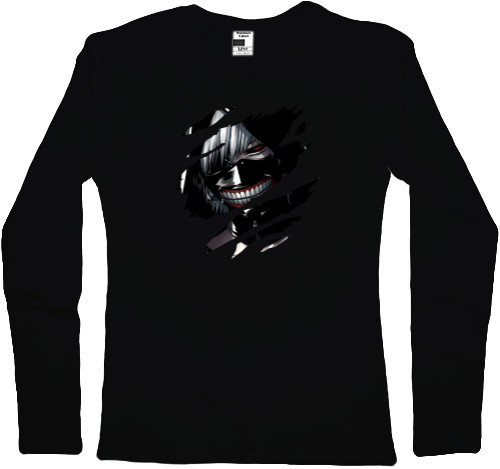 Women's Longsleeve Shirt - tokyo ghoul art - Mfest