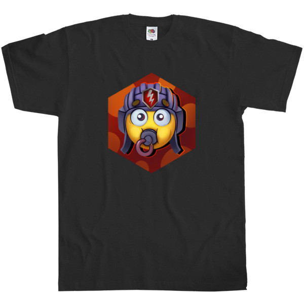 Men's T-Shirt Fruit of the loom - World of Tanks Смайл 1 - Mfest