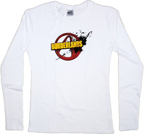 Women's Longsleeve Shirt - borderlands logo - Mfest