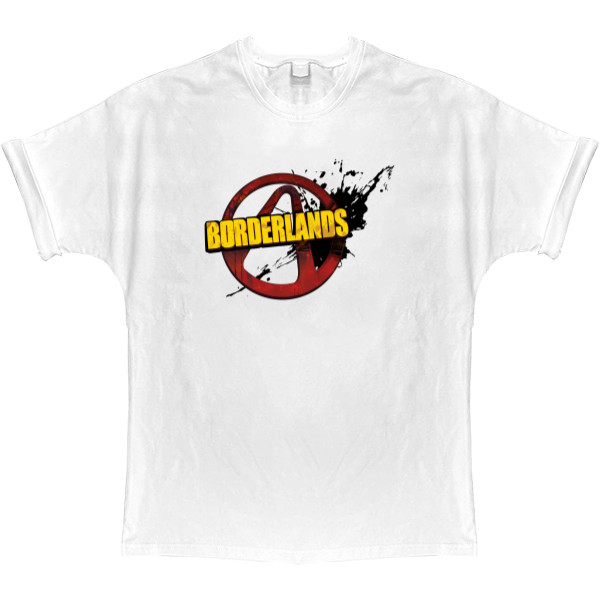 T-shirt Oversize - borderlands logo - Mfest