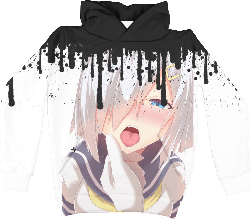 Unisex Hoodie 3D - AHEGAO 6 - Mfest