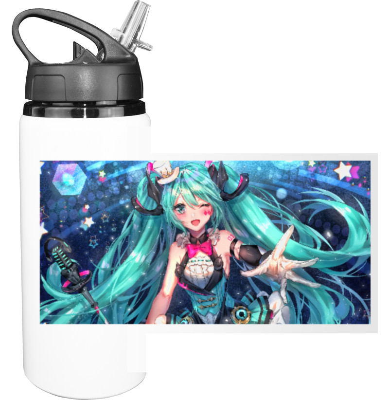 Sport Water Bottle - Хацуне Мику 2 - Mfest