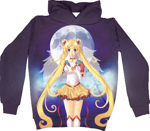 Unisex Hoodie 3D - sailor moon 2 - Mfest