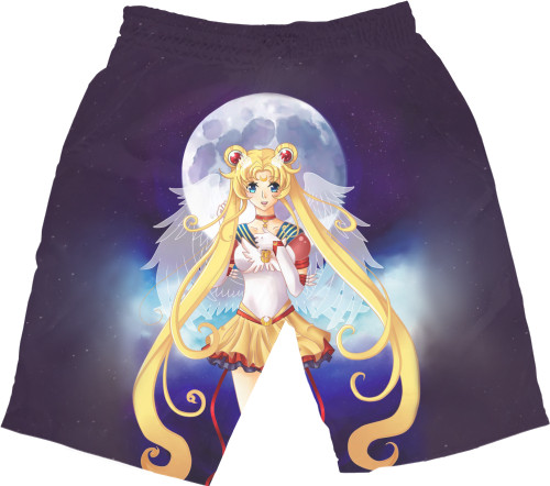 Men's Shorts 3D - sailor moon 2 - Mfest