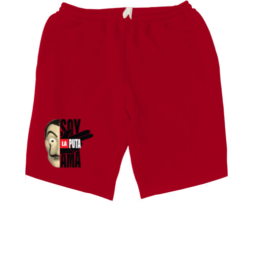 Men's Shorts - la casa de papel (la puta) - Mfest