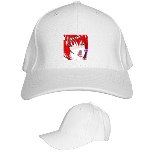 Kids' Baseball Cap 6-panel - ahegao - Mfest