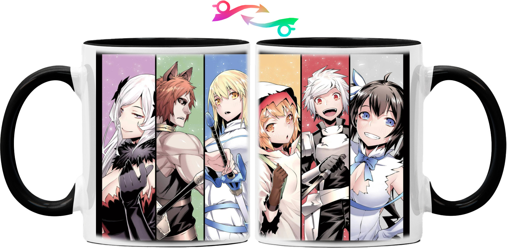 Mug - Danmachi Heroes - Mfest