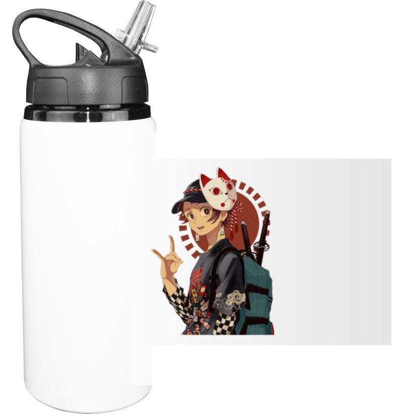 Sport Water Bottle - TANJIRO KAMADO - Mfest