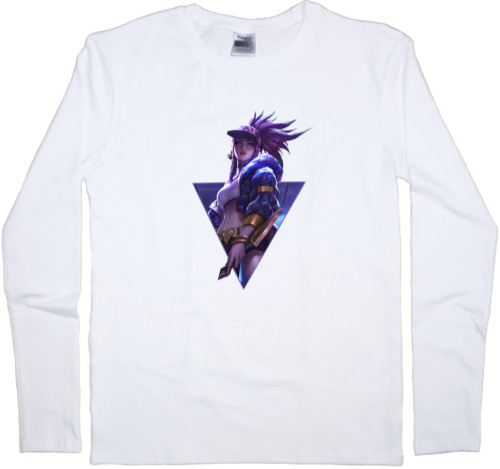 Kids' Longsleeve Shirt - akali league of legends - Mfest