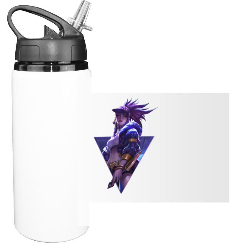 Sport Water Bottle - akali league of legends - Mfest