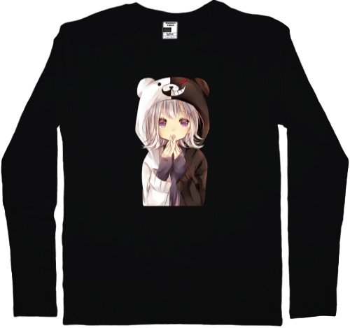 Kids' Longsleeve Shirt - cute panda anime girl - Mfest