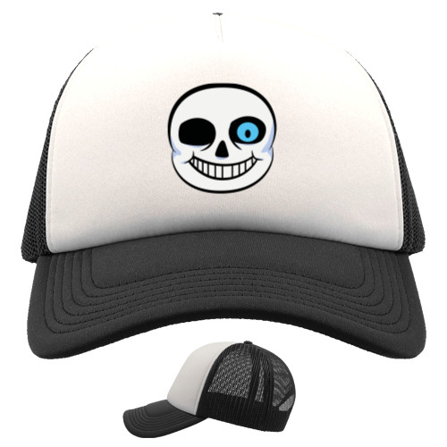 Undertale - Trucker Cap - Sans Head - Mfest