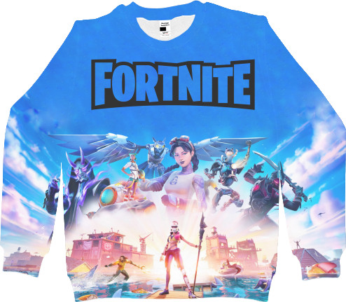 Women's Sweatshirt 3D - Fortnite ГЛАВА 2. СЕЗОН 3 - Mfest