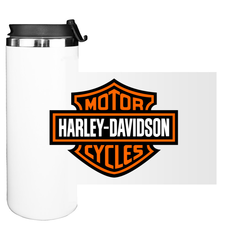 Water Bottle on Tumbler - Harley-Davidson logo - Mfest