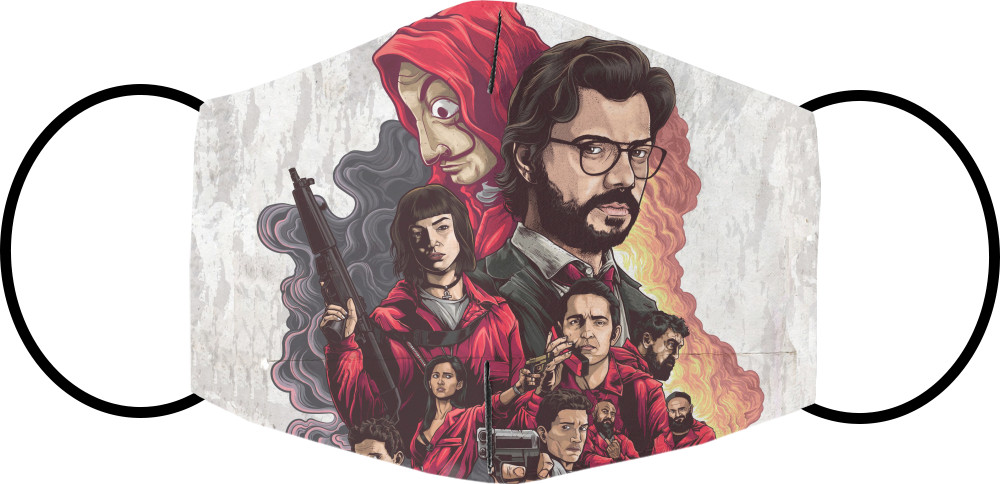 Face Mask - LA CASA DE PAPEL 2 - Mfest