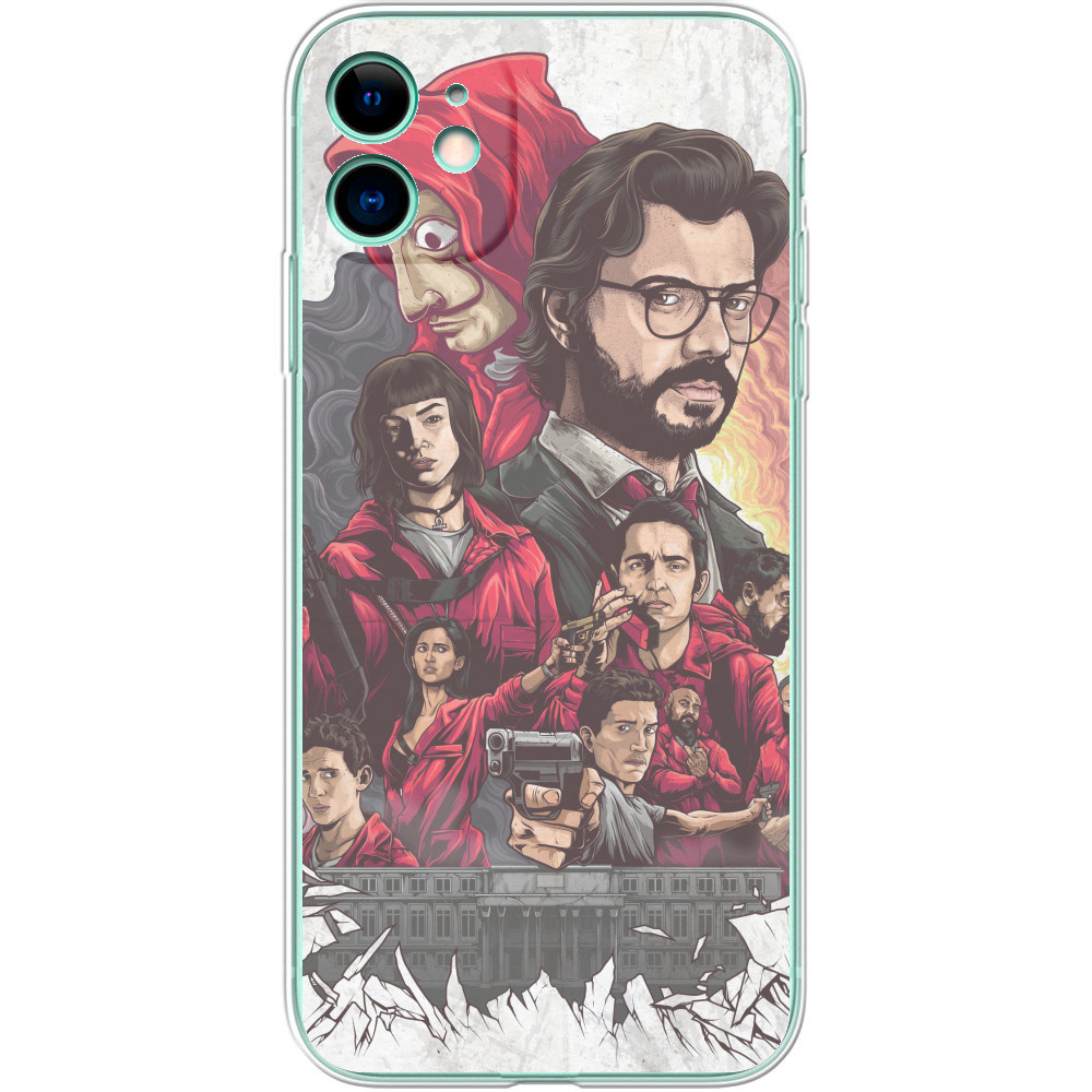 Чехол iPhone - LA CASA DE PAPEL 2 - Mfest