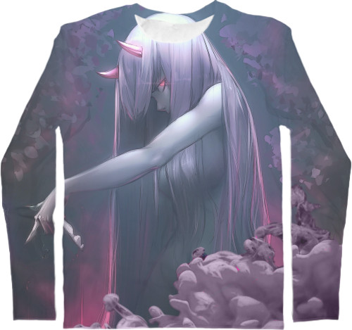 Men's Longsleeve Shirt 3D - аниме - Mfest