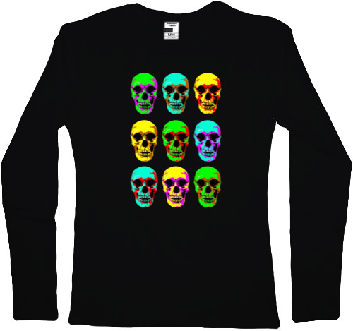 Women's Longsleeve Shirt - skul - Mfest