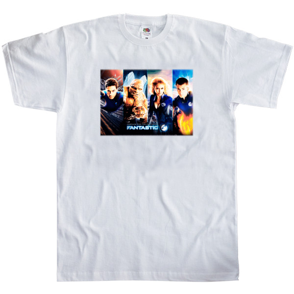 Men's T-Shirt Fruit of the loom - Fantastic 4 (1) - Mfest