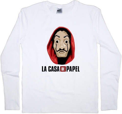 Kids' Longsleeve Shirt - la casa de papel - Mfest