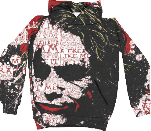 Unisex Hoodie 3D - joker - Mfest