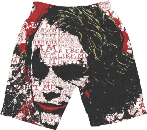 Men's Shorts 3D - joker - Mfest