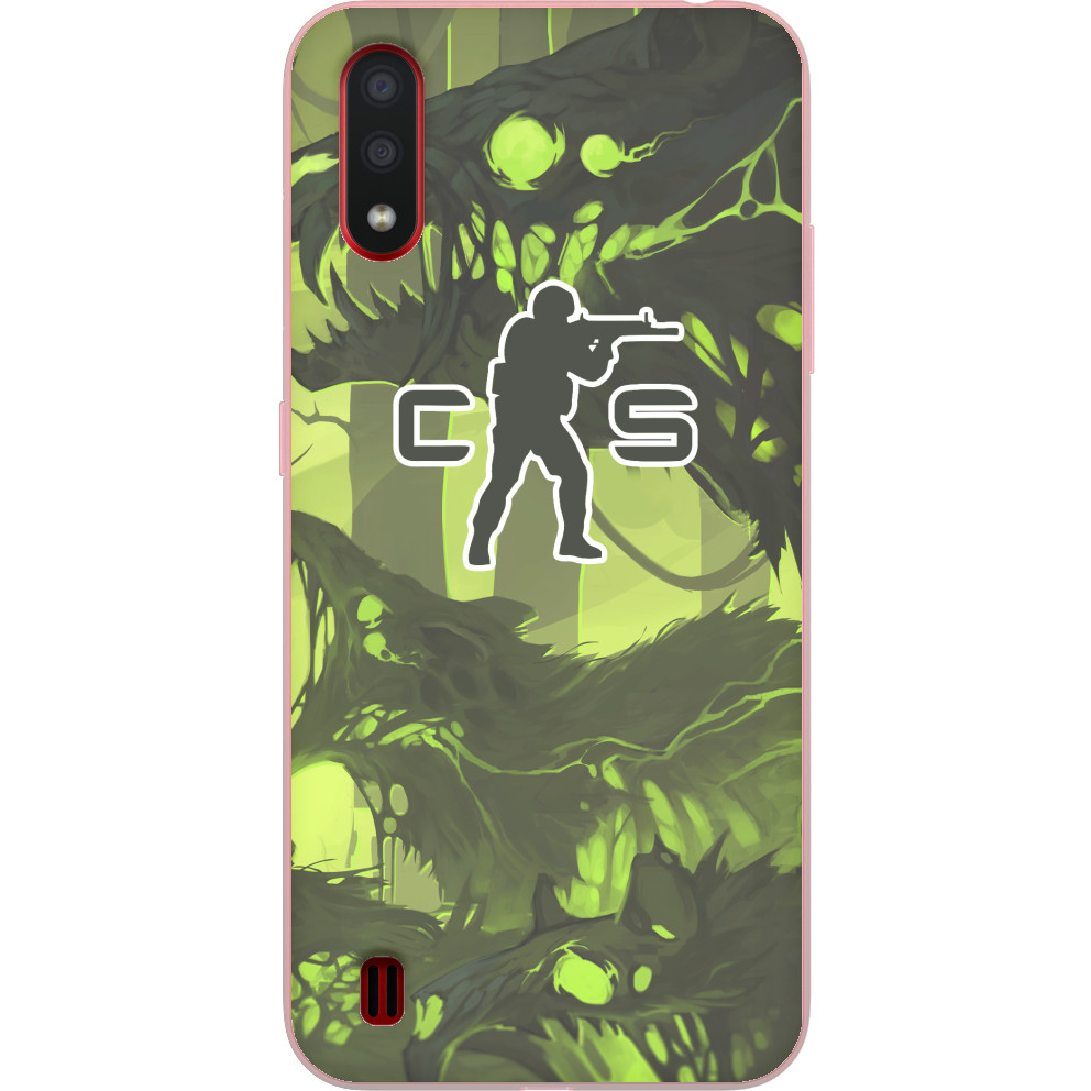 Чехол Samsung - Cs go skin Virus - Mfest