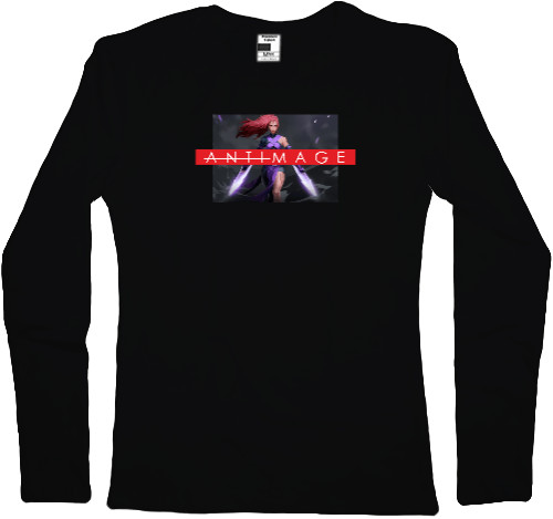 Women's Longsleeve Shirt - Dota 2 Anti-Mage Persona - Mfest