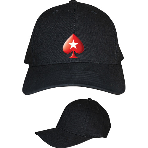 Kids' Baseball Cap 6-panel - poker stars logo 2 - Mfest