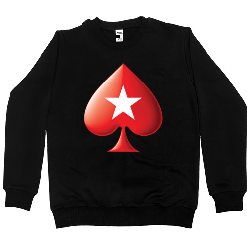 Свитшот Премиум Женский - poker stars logo 2 - Mfest