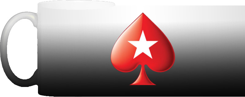 Чашка Хамелеон - poker stars logo 2 - Mfest