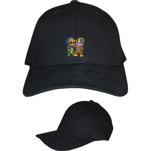 Kids' Baseball Cap 6-panel - baby groot and unicorn - Mfest