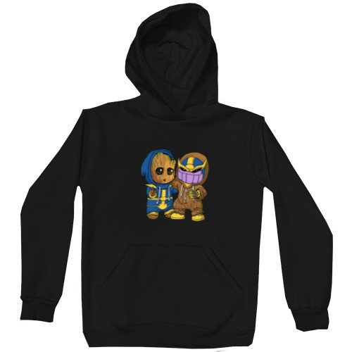 Kids' Premium Hoodie - baby groot and unicorn - Mfest