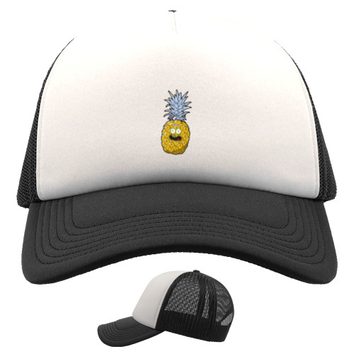 Kids' Trucker Cap - pineapple rick - Mfest