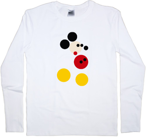 Men's Longsleeve Shirt - Микки Маус ART - Mfest