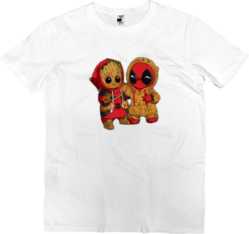 Kids' Premium T-Shirt - baby groot and Deadpool - Mfest