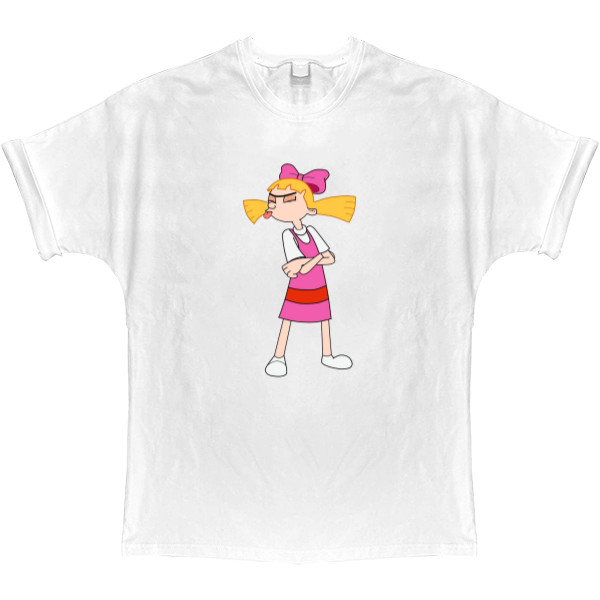 T-shirt Oversize - helga pataki - Mfest