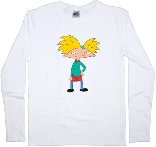 Men's Longsleeve Shirt - hey arnold - Mfest