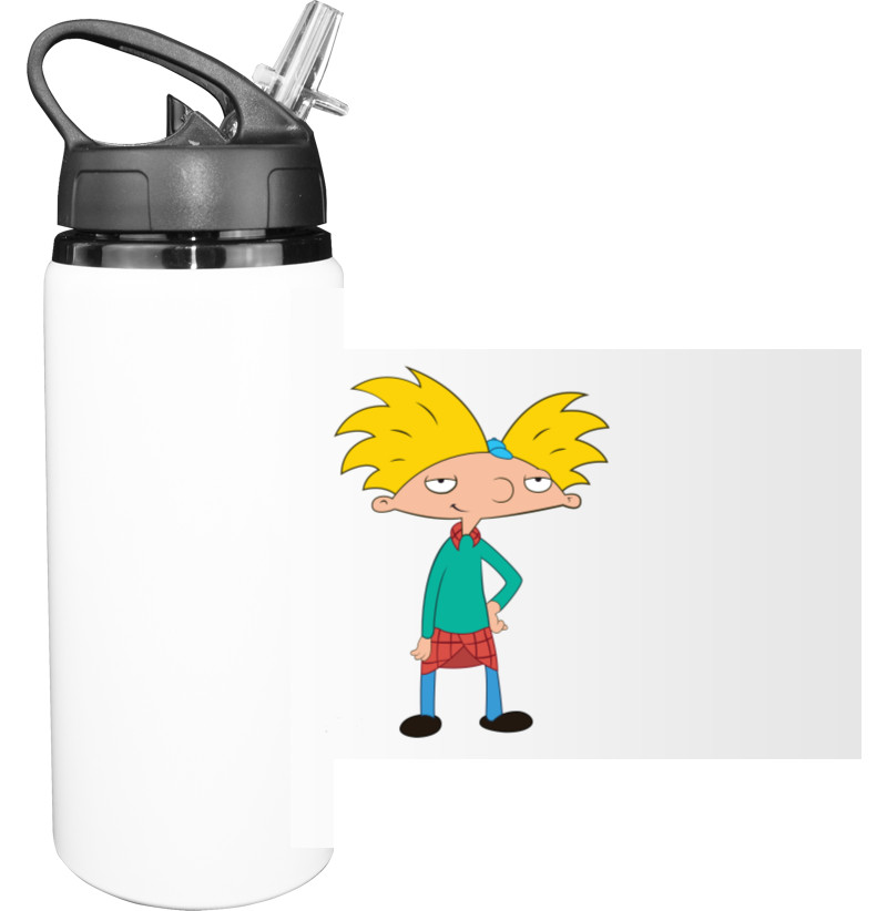 Sport Water Bottle - hey arnold - Mfest