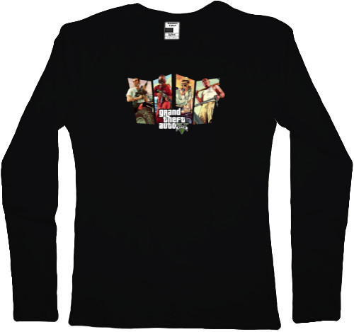 Women's Longsleeve Shirt - GTA V (2) - Mfest